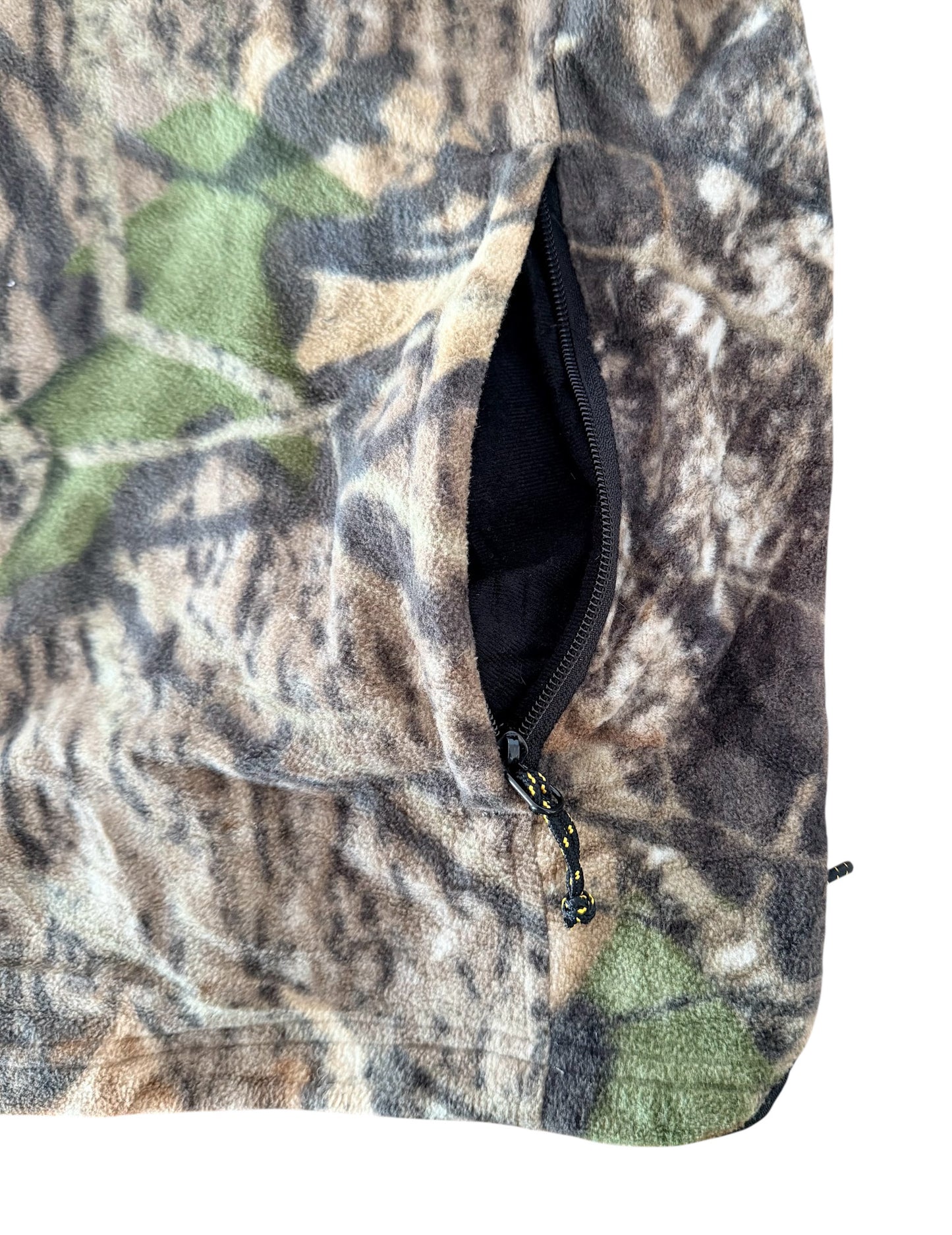 Scent Blocker RealTree Camouflage Quarter Zip Fleece Jacket – 2XL
