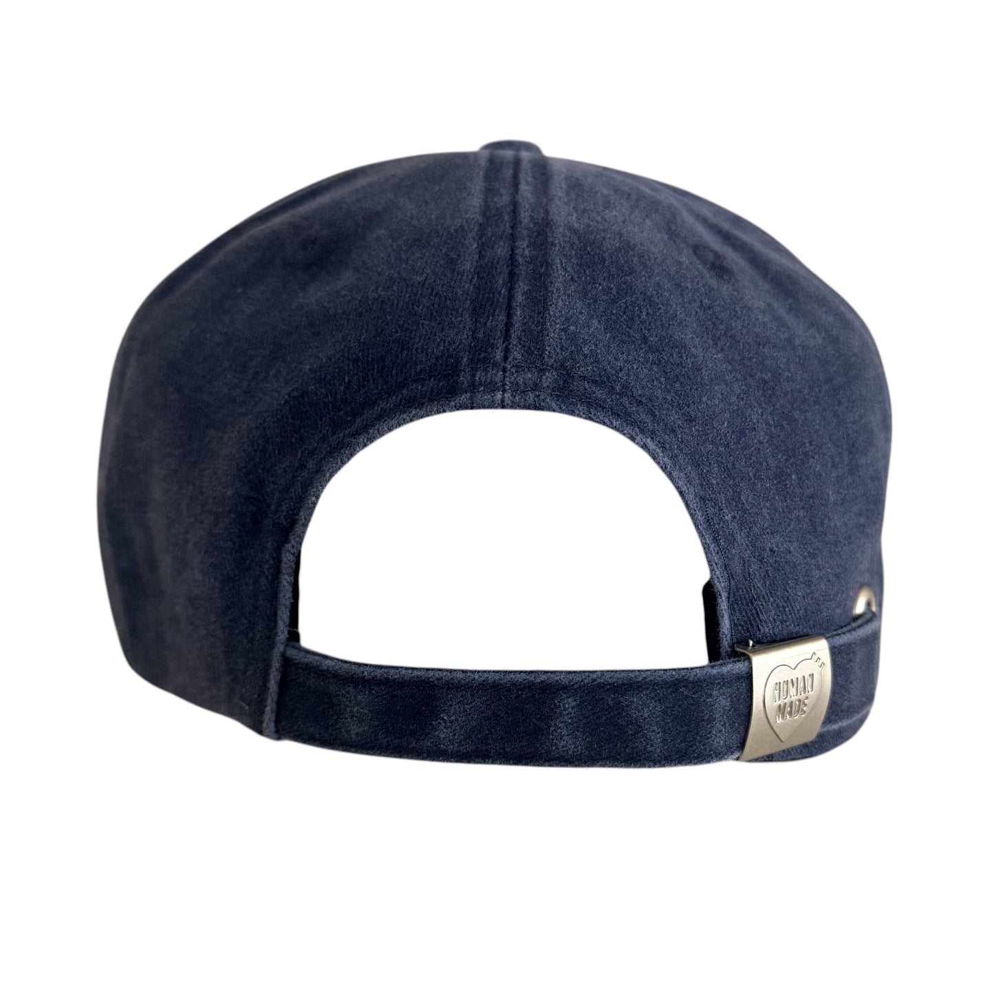 Human Made Heart Logo Cap Washed Blue Adjustable Strap Hat