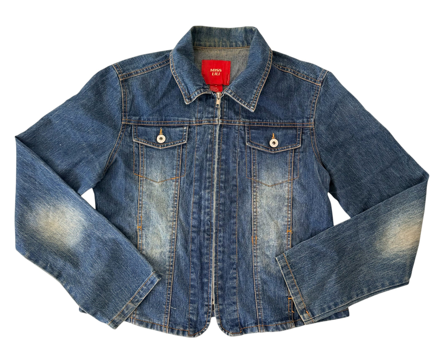 Vintage 2000s Miss Sixty Y2K Fitted Denim Jacket Women’s Size Medium