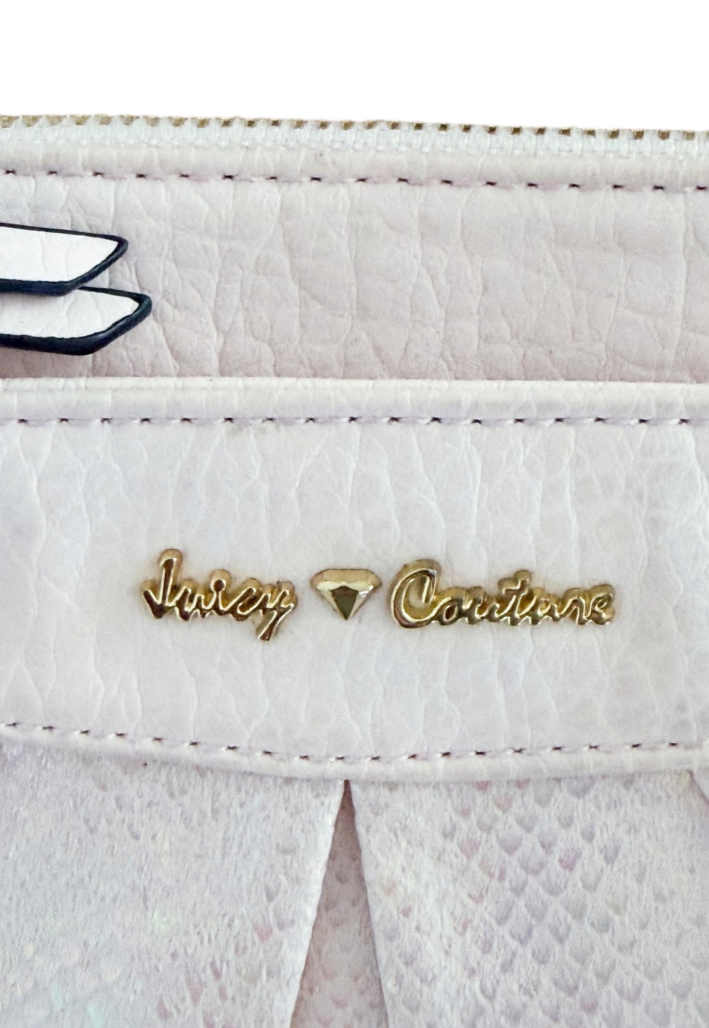 Juicy Couture Wristlet Dusty Pink Purse Y2K Style