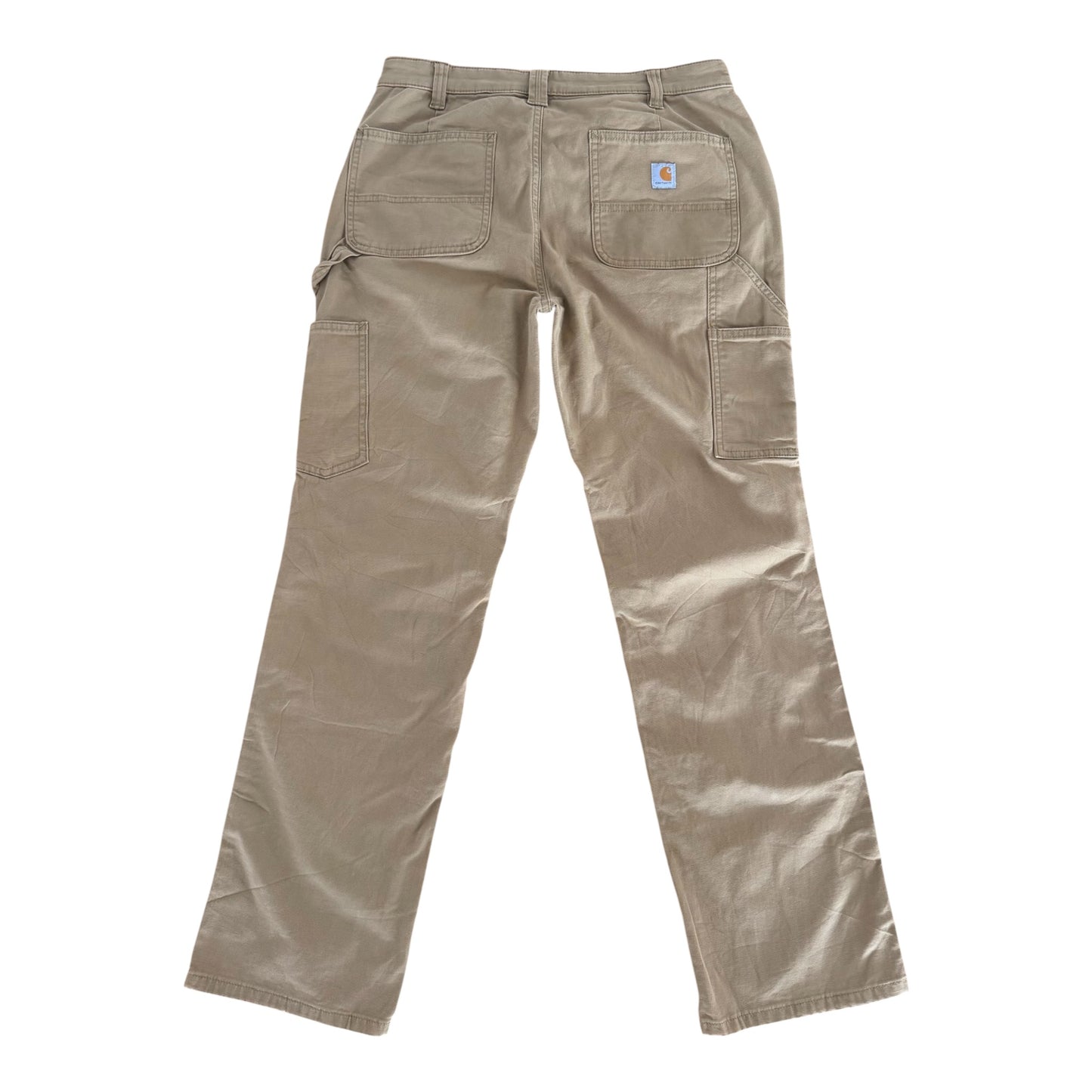 Vintage Carhartt Original Fit Beige Workwear Pants, 32W