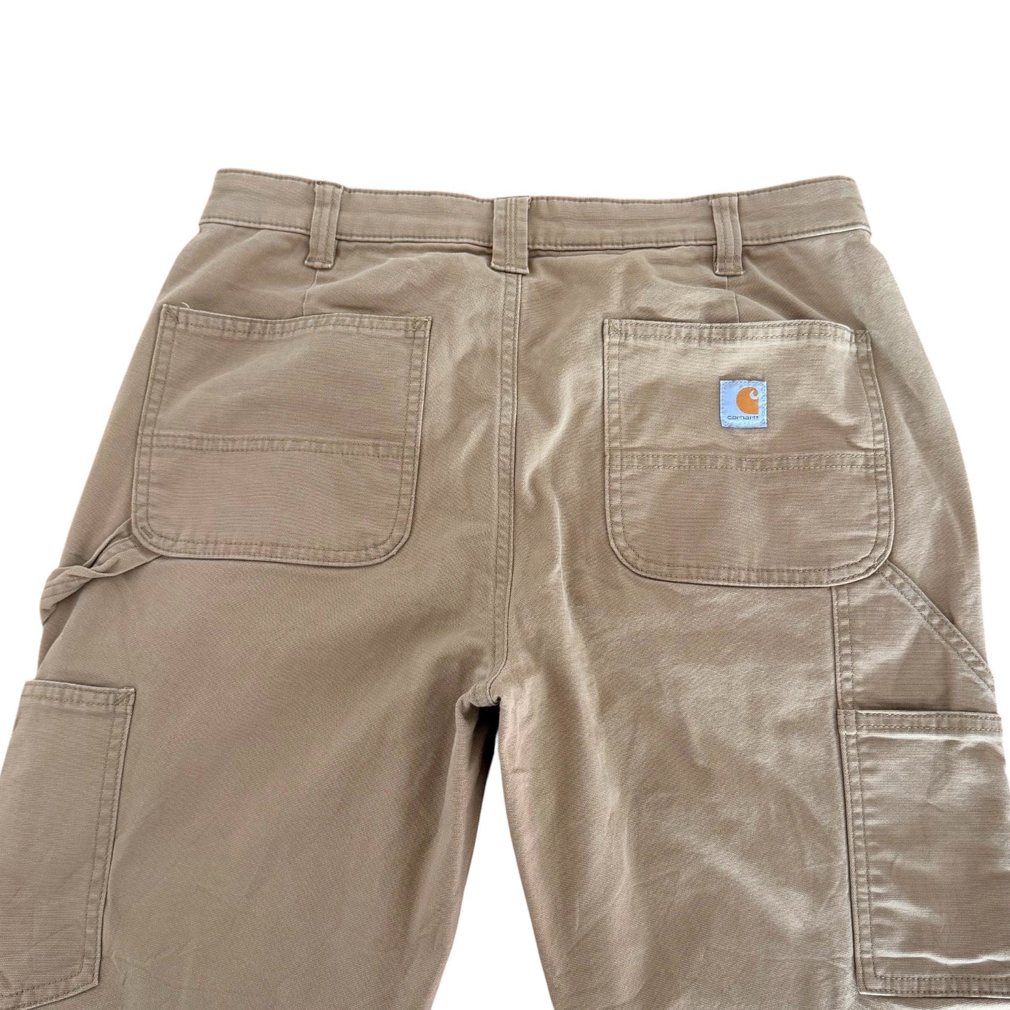 Vintage Carhartt Original Fit Beige Workwear Pants, 32W