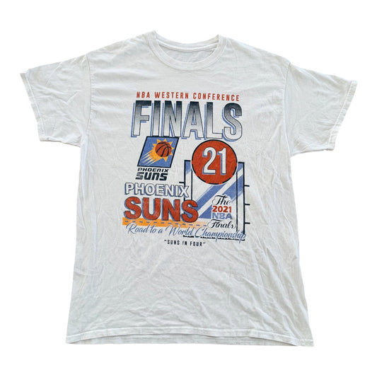 Phoenix Suns 2021 NBA Western Conference Finals T-shirt, Medium