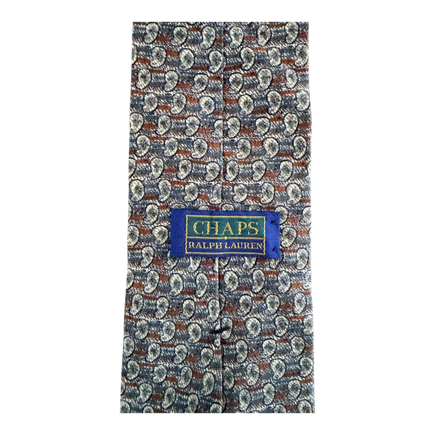 Vintage Chaps Ralph Lauren Paisley Silk Tie