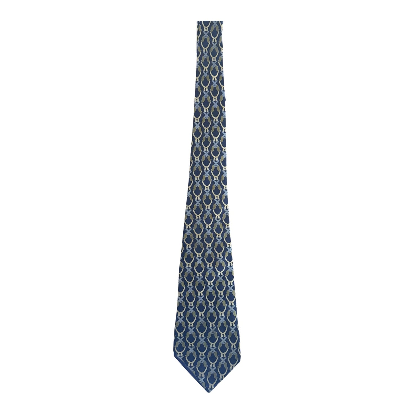 Vintage Gucci Monogram Silk Tie