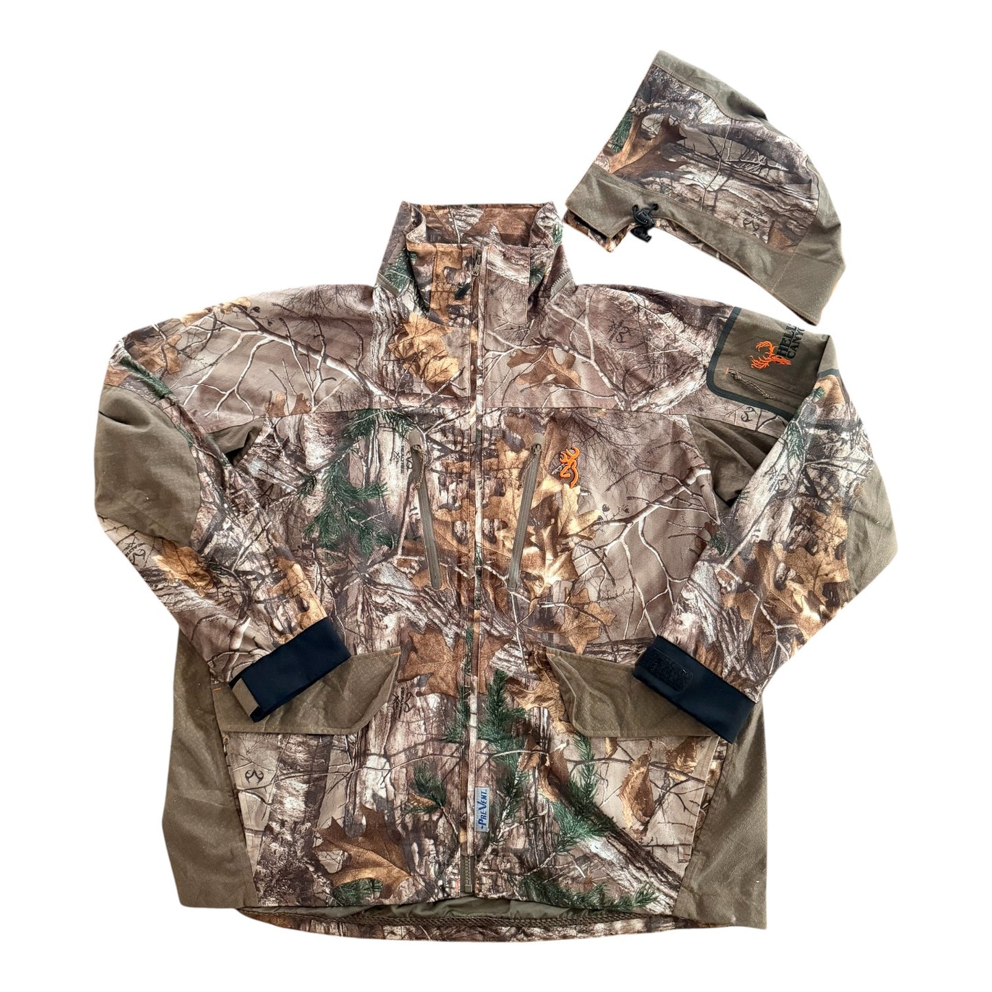 RealTree Camo Browning Performance Hunting Jacket, XXL