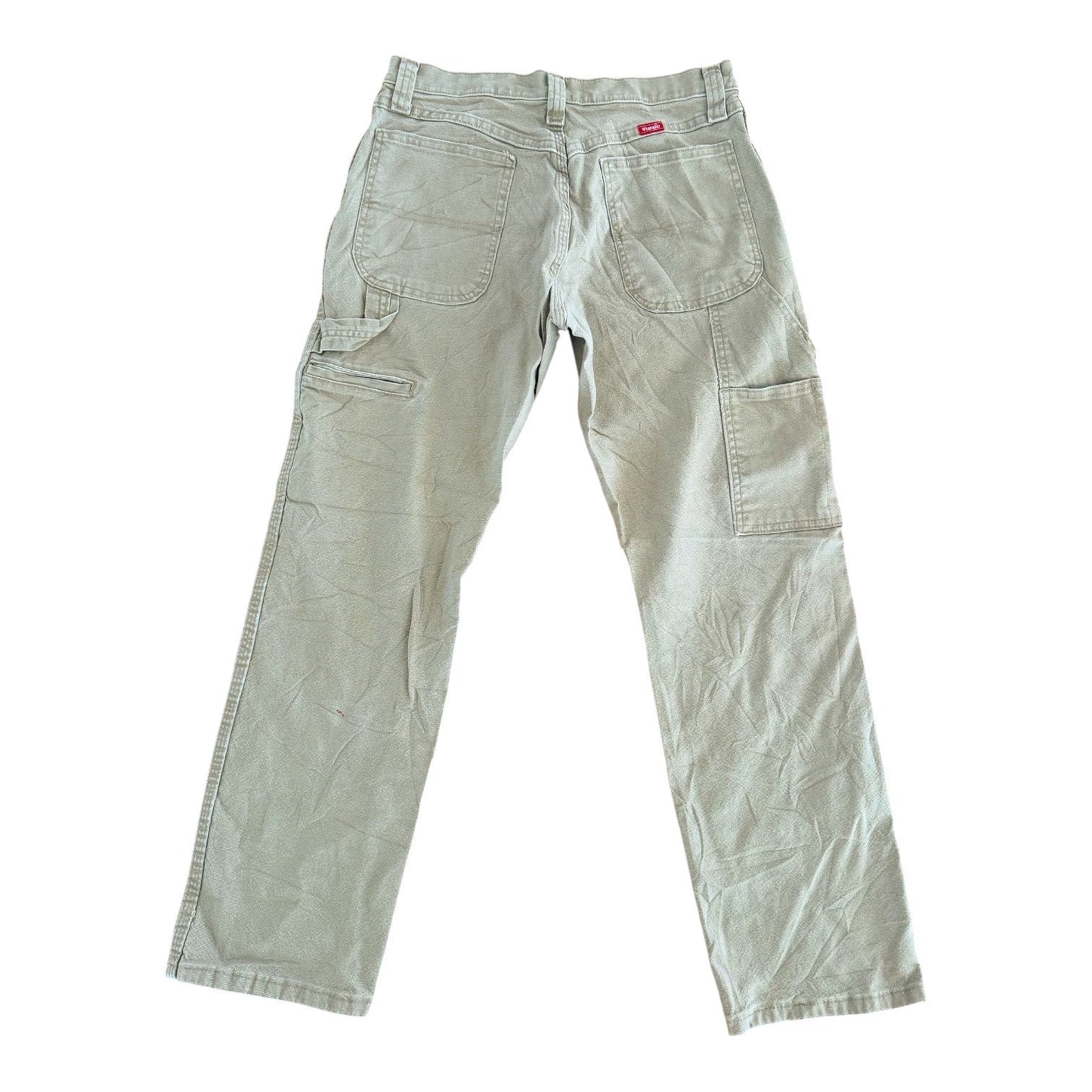 Wrangler Carpenter Beige Work Pants, 30W 30L