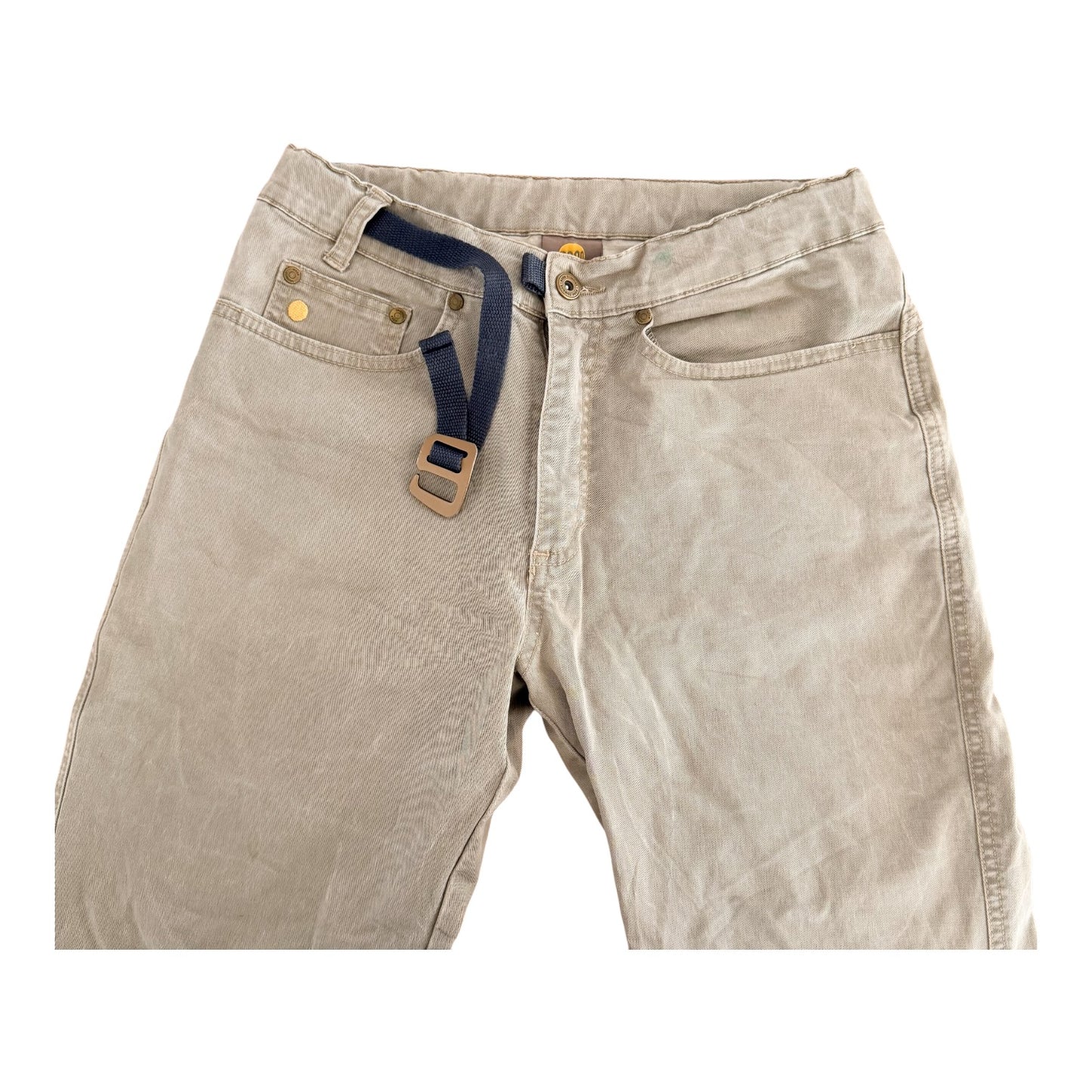 Moon Climbing Workwear Pants with Integrated Belt, 30W 32L