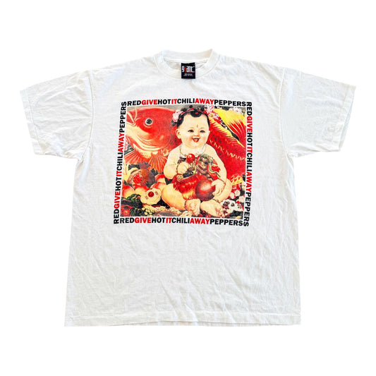 Red Hot Chili Peppers Giant USA Graphic Band T-Shirt, XL