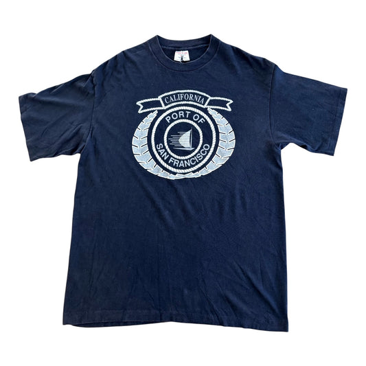 Vintage 1990s California Port of San Francisco T-Shirt, XL