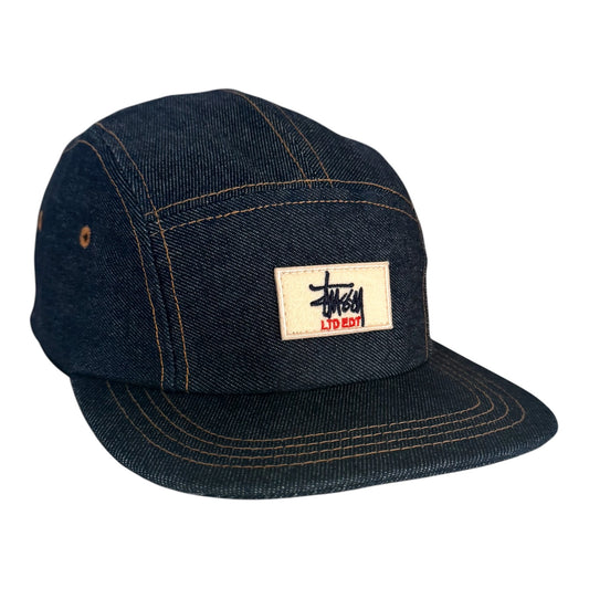 Stussy LTD EDT Made in USA Denim Five Panel Cap