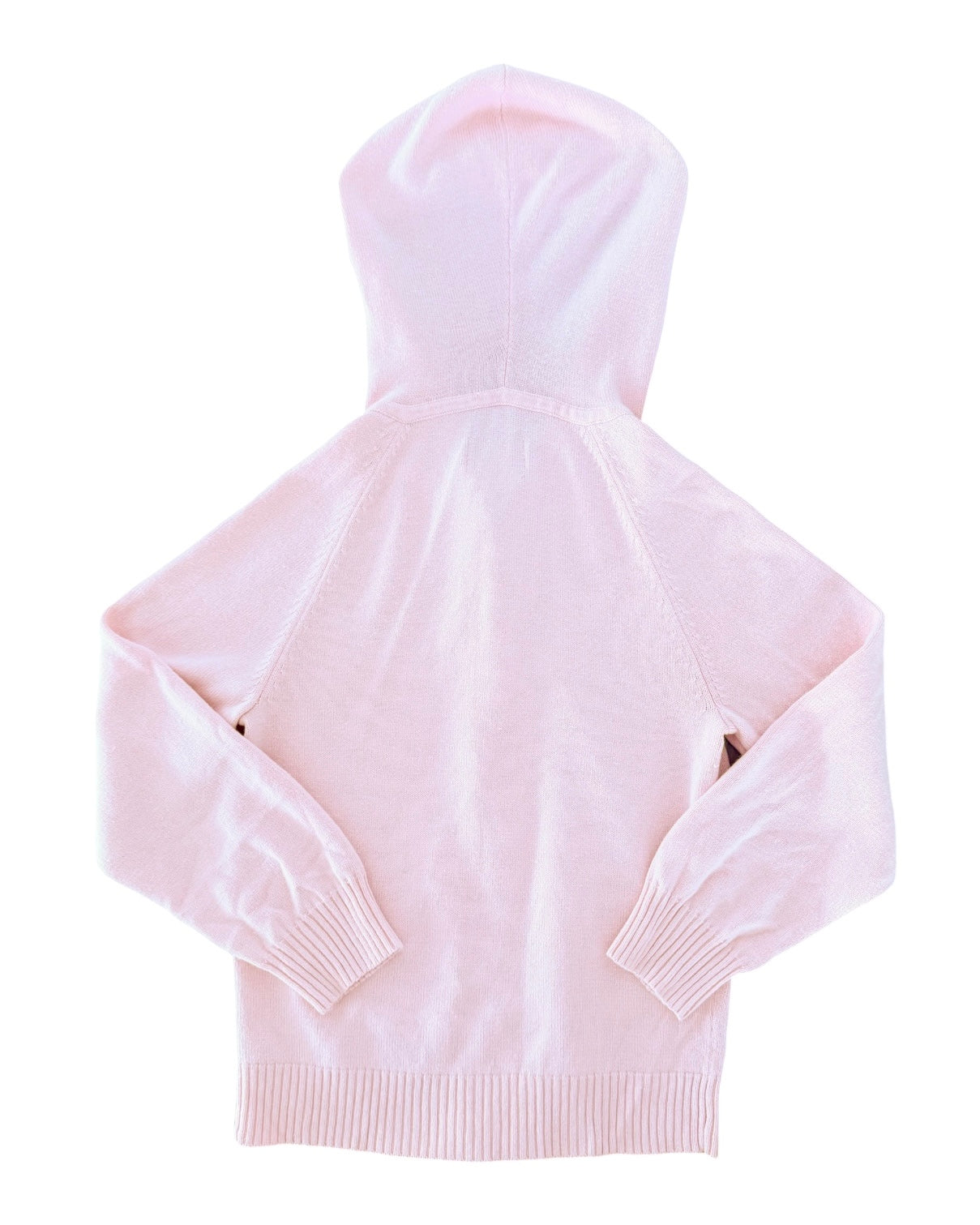 Guess Girls Pink Varsity Zip Hoodie Kids size 7