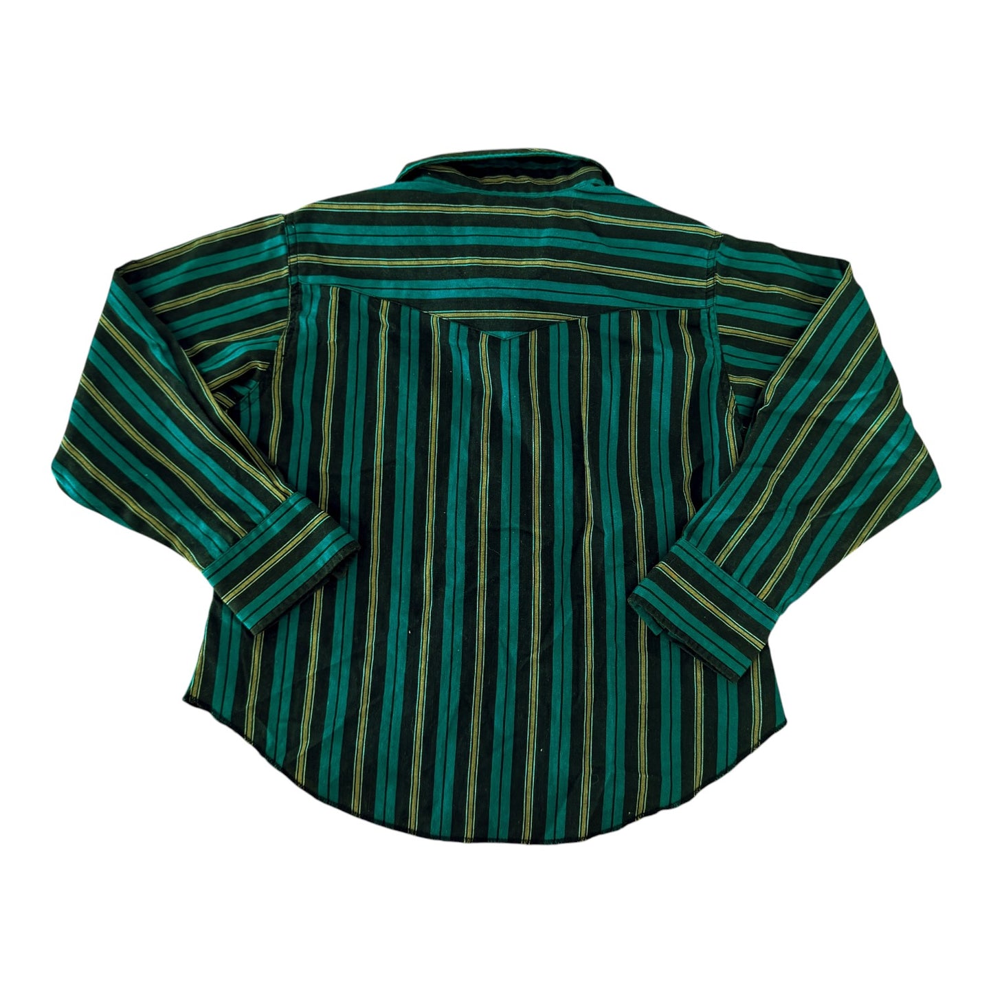 Wrangler Kids Striped Western Snap Shirt, 5–6 Years