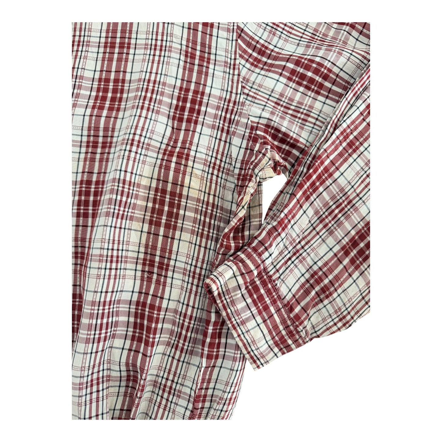 Late 1980s–1990s Yves Saint Laurent Plaid Harrington Jacket Men's XL