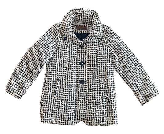 Balmain Paris Quilted Houndstooth Jacket, XL