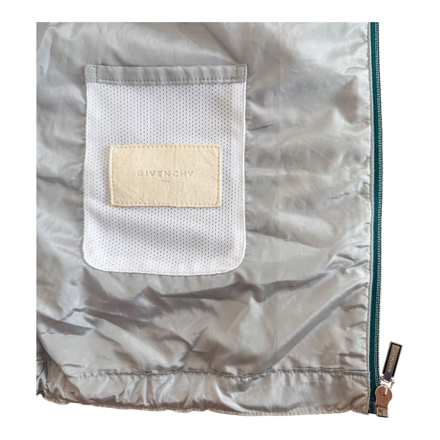 Givenchy Packaway Hood Windbreaker Jacket, Large