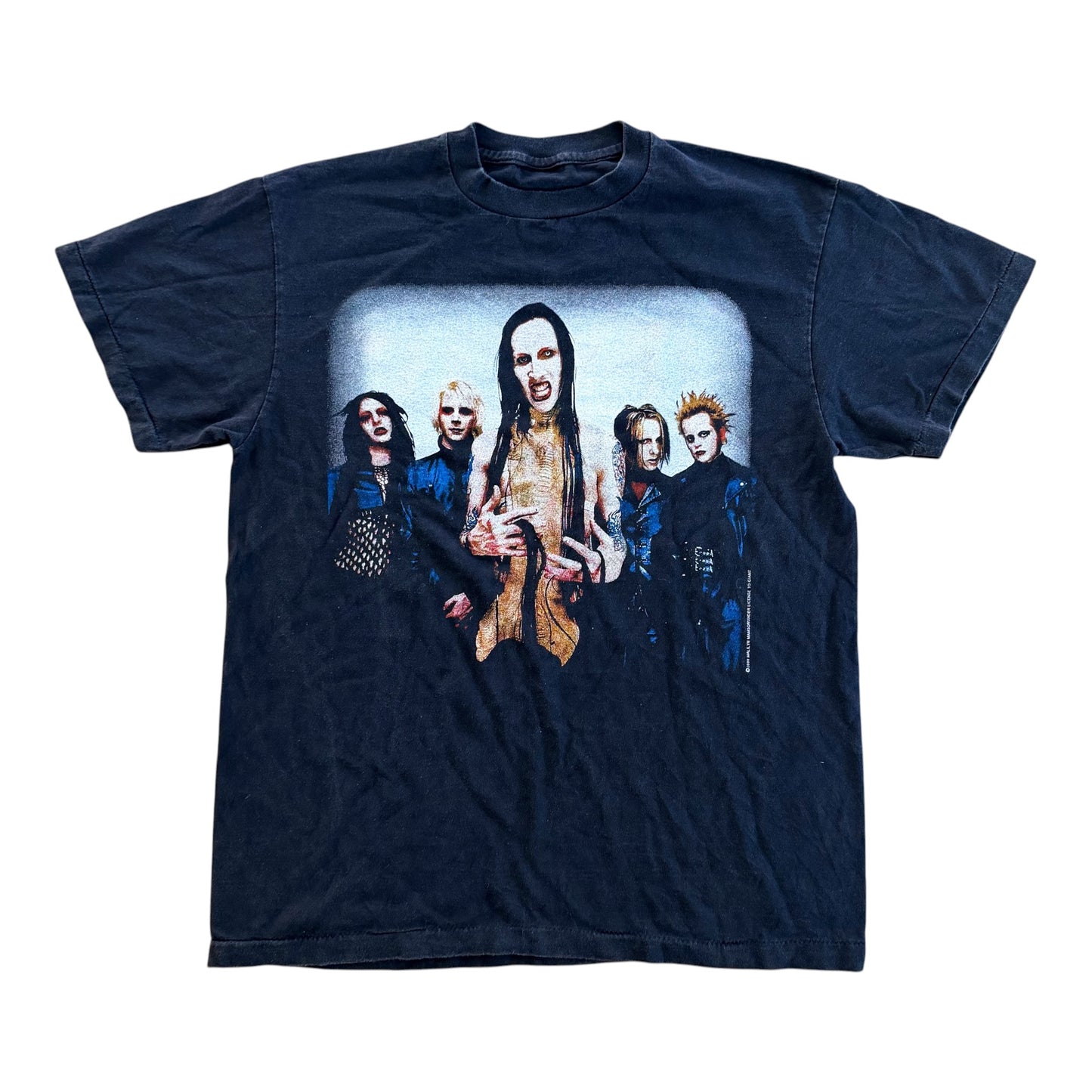 Marilyn Manson Guns God and Government 2000 Tour T-Shirt, Large