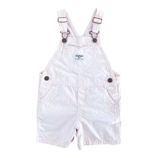 Kids OshKosh B'gosh Baby Pink Short Overalls, 3 Years