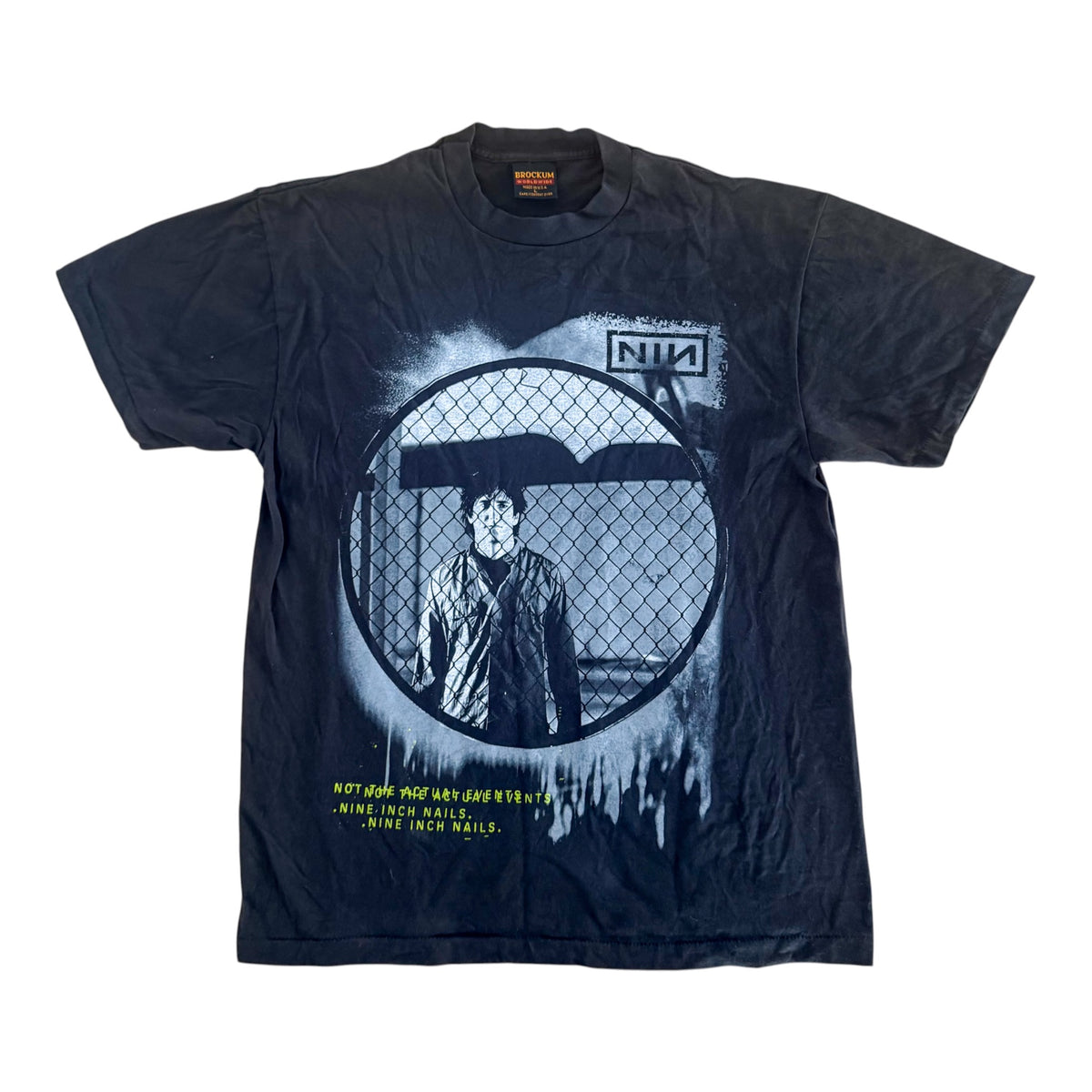 Nine Inch Nails Brockum Double-Sided Band T-Shirt, Large