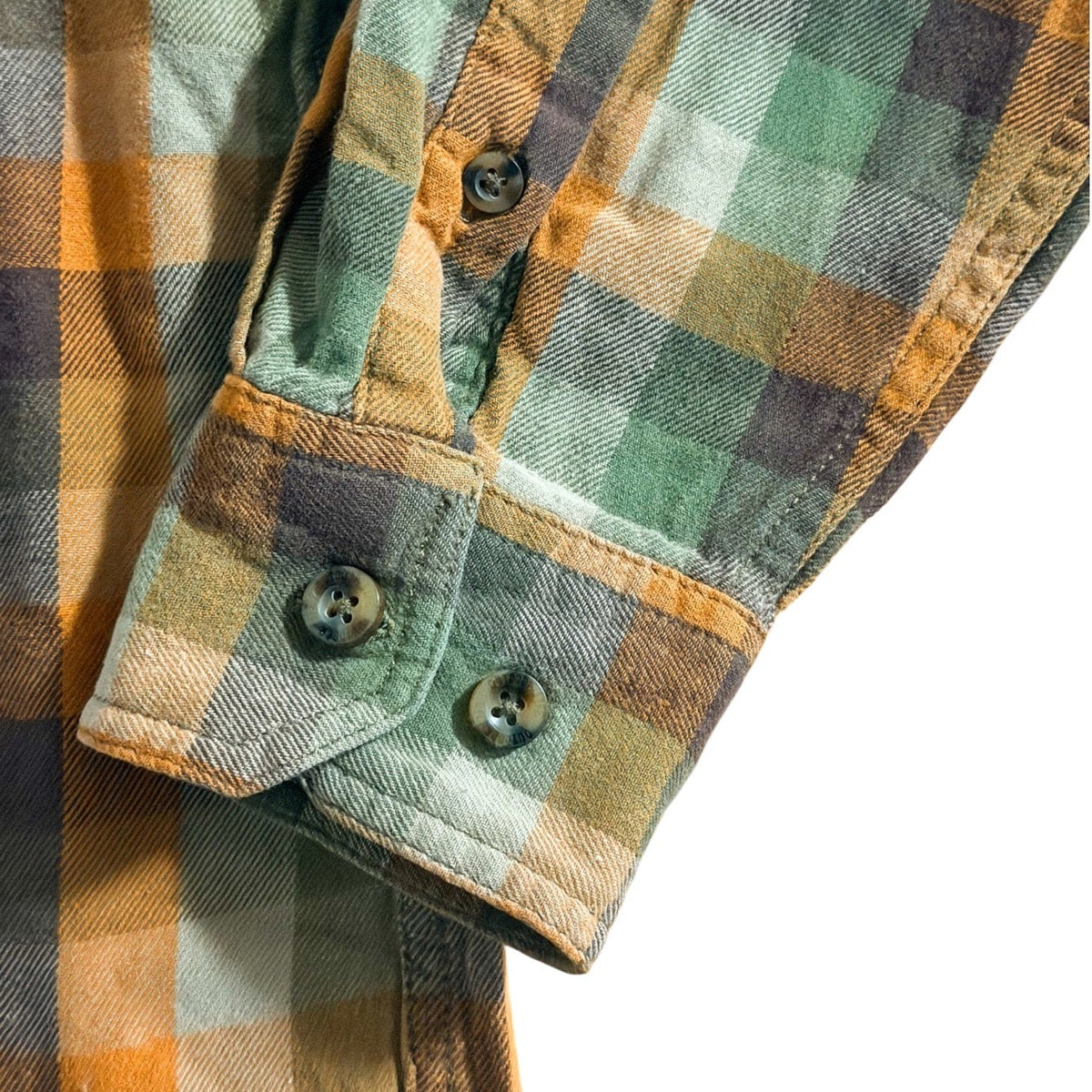 Carhartt Plaid Flannel Shirt, Medium