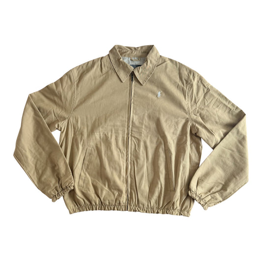 Polo Ralph Lauren Beige Harrington Jacket, Large