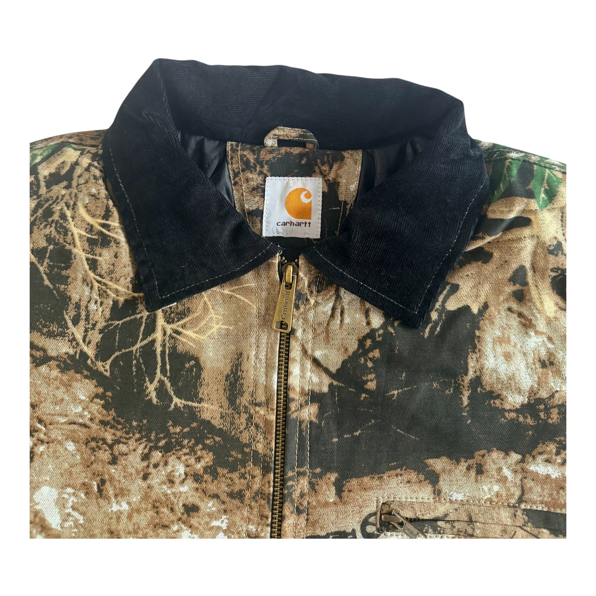 Carhartt Realtree Camo Zip Up Jacket, XXL