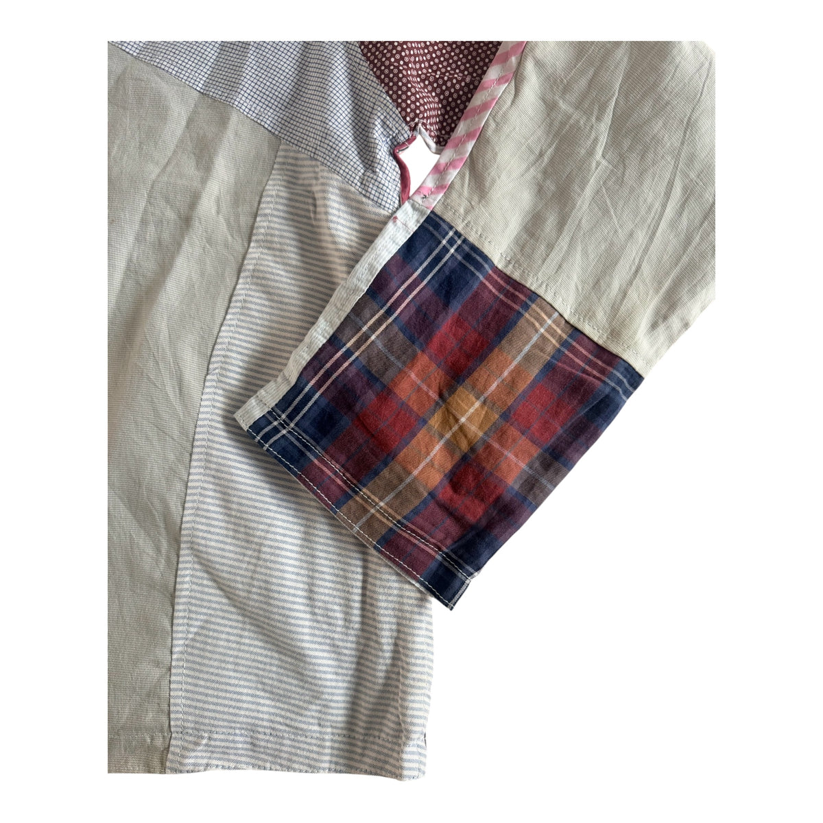 Polo Ralph Lauren Rework Oxford Patchwork Jacket, Large
