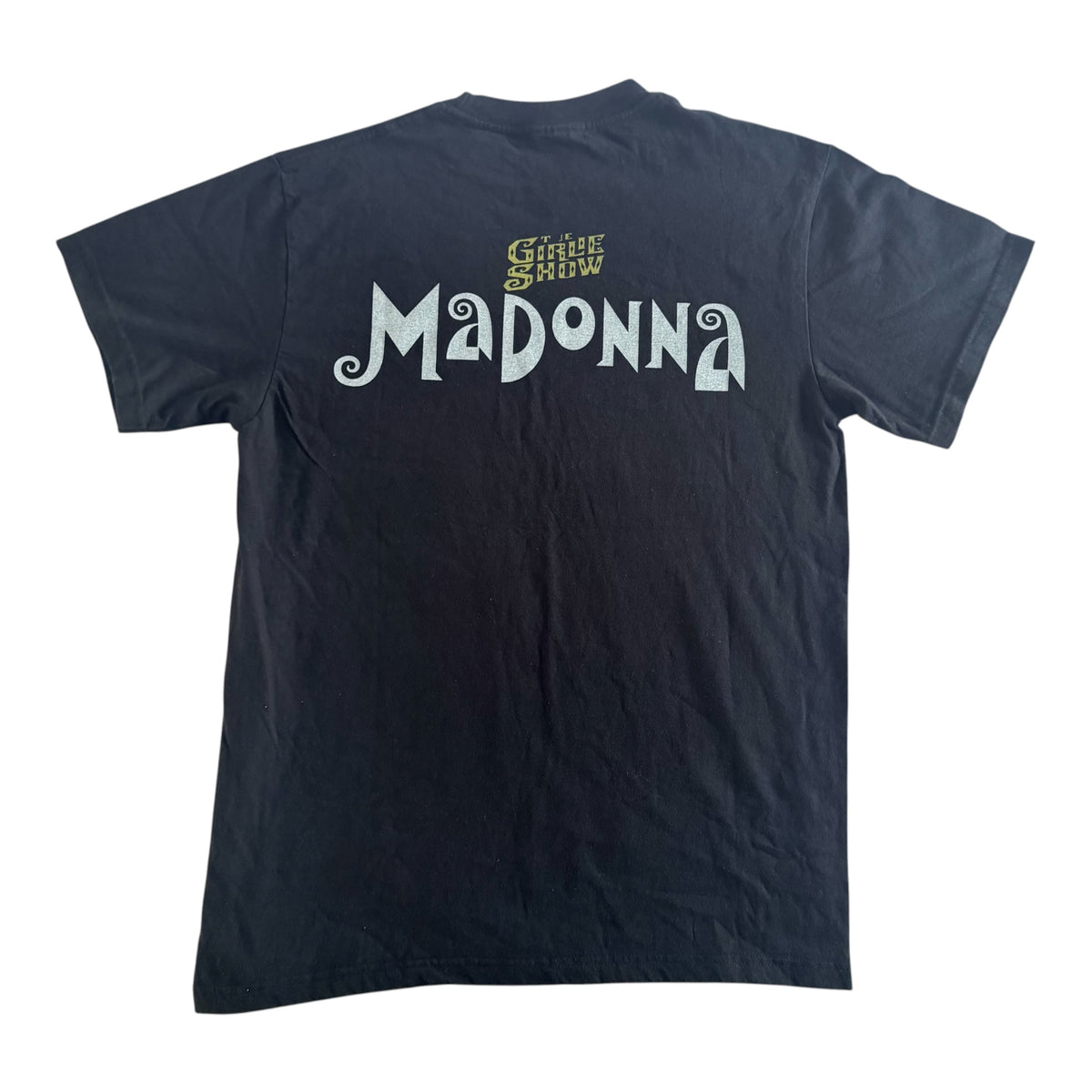 Madonna The Girlie Show Graphic Band T-Shirt, Large