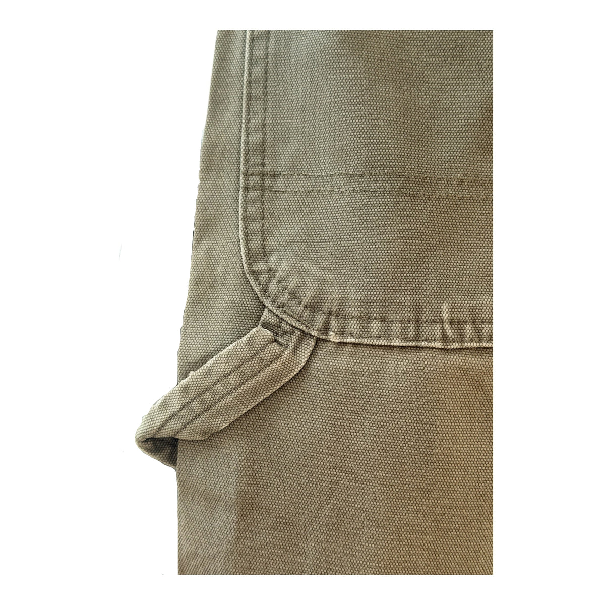 Dickies Green Cotton Canvas Carpenter Workwear Pants, 30W 30L