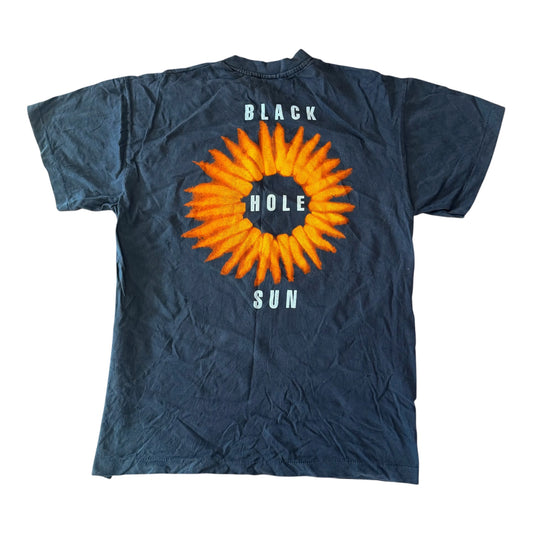 Soundgarden Black Hole Sun Double Sided Graphic T-Shirt, Large