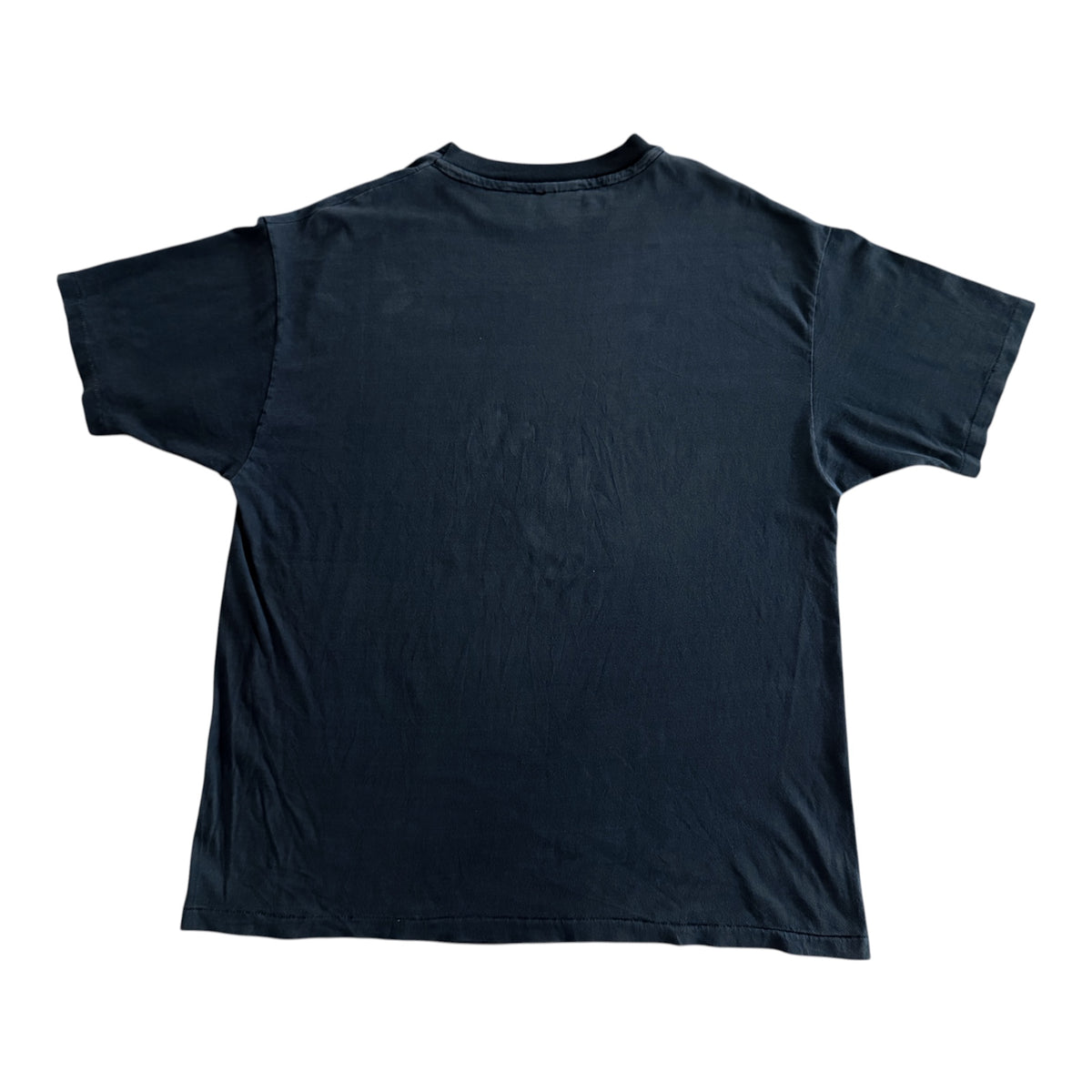 Vintage 1991 Happy Halloween Bats Graphic Single Stitch T-Shirt, XL