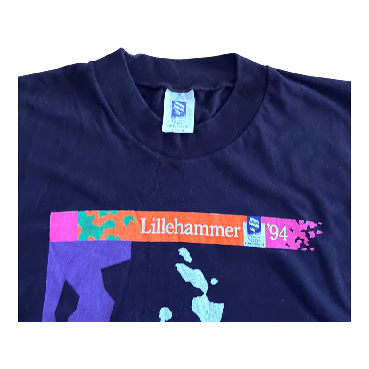Vintage 1994 Lillehammer Winter Olympics Opening Ceremony T-Shirt, XL