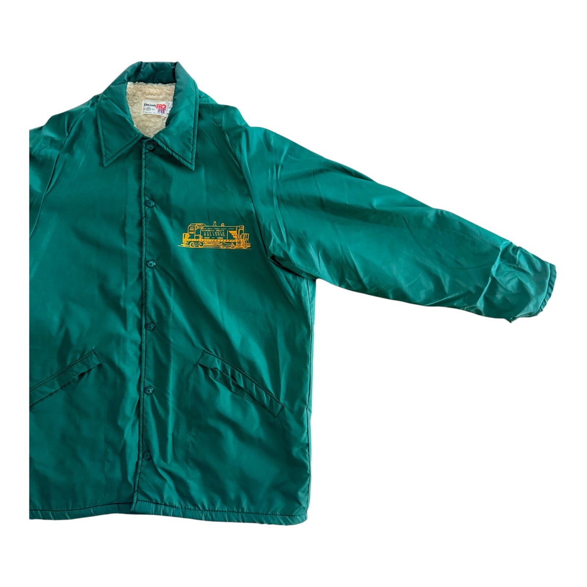 Vintage King Louie Cuyahoga Valley Sherpa Lined Jacket, Medium