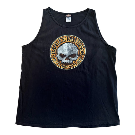 Harley Davidson Buddy Stubbs Arizona Skull Singlet, 2XL