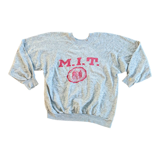 Vintage 1960s MIT Massachusetts Institute of Technology Vintage Sweatshirt, Large