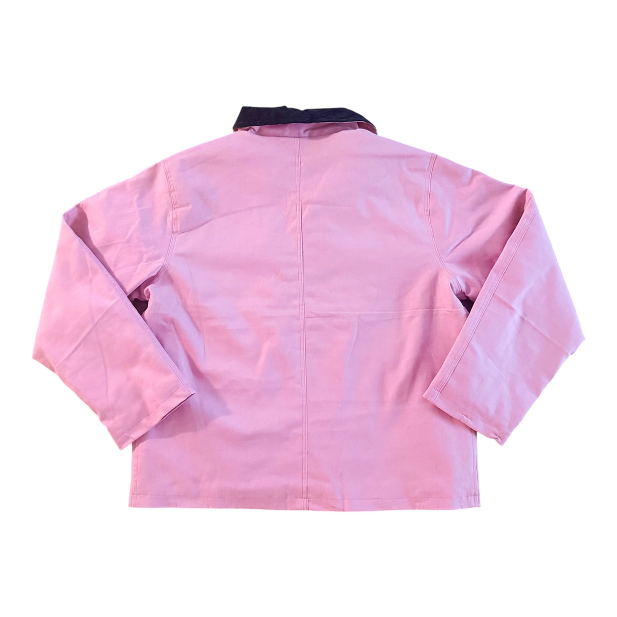Carhartt Pink Cotton Canvas Zip Up Workwear Jacket, XL