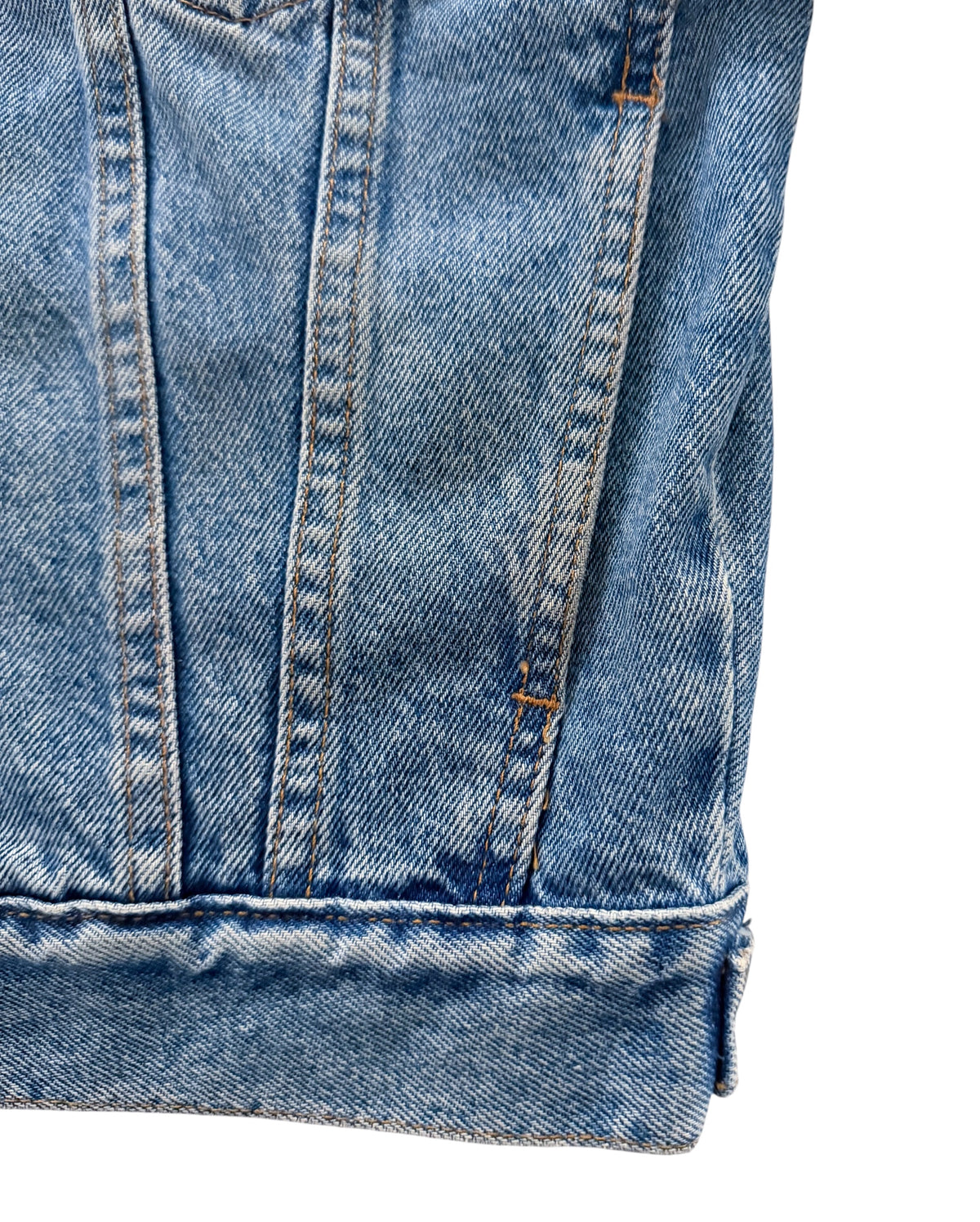 Levi's Vintage 1990s Blue Denim Trucker Jacket, Small