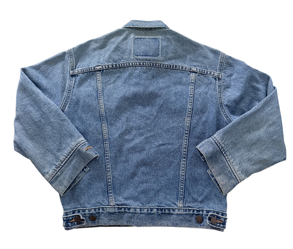 Levi's Vintage 1990s Blue Denim Trucker Jacket, Small