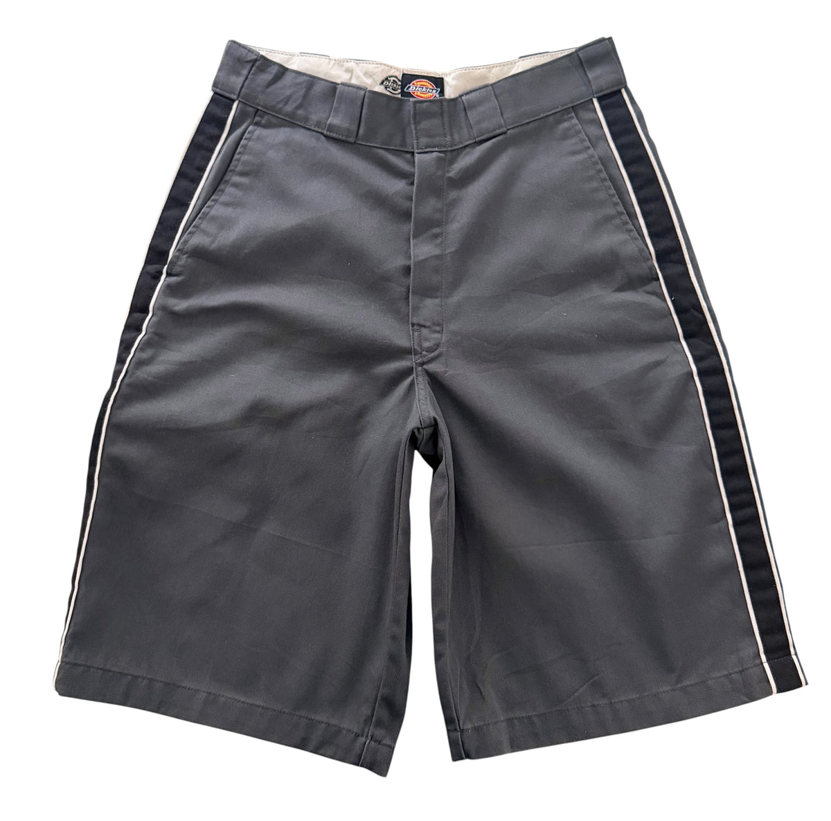 Supreme And Dickies Collab Charcoal Grey Panelled Work Shorts, Medium