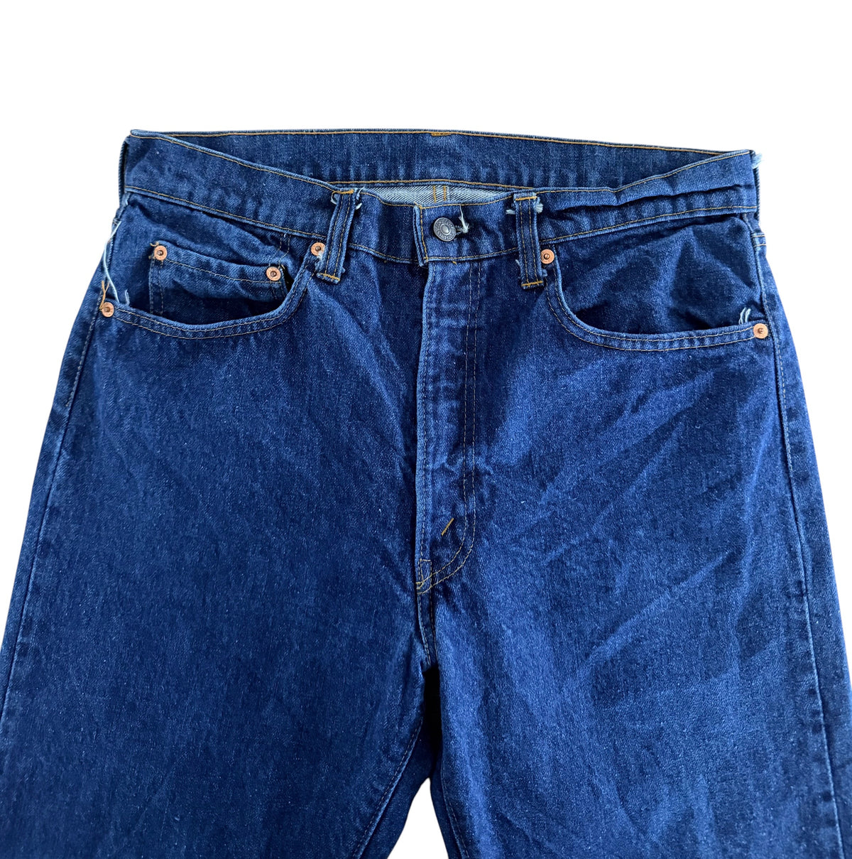 Vintage 1970s Levi's 505 Blue Denim Jeans W32 L34
