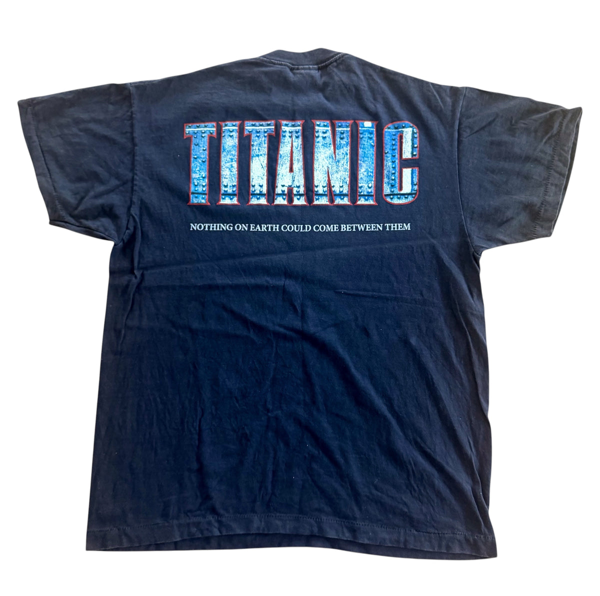 Titanic Leonardo DiCaprio Kate Winslet Movie Graphic T-Shirt, Large