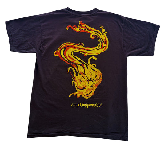 Smashing Pumpkins Smile Double Sided Band T-Shirt, Large
