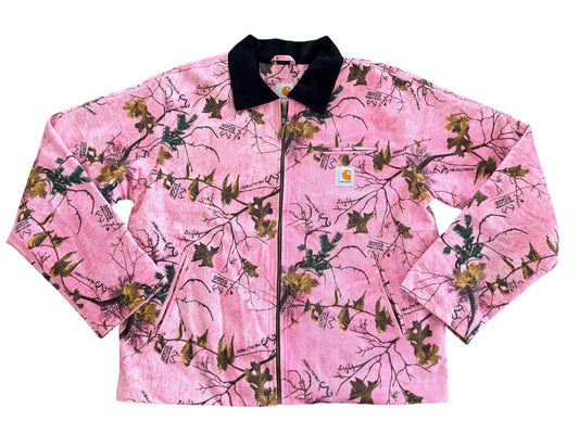 Carhartt Pink Realtree EDGE Camo Zip Up Jacket, XL