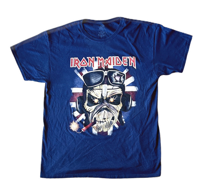 Iron Maiden Band Artist Tee Large